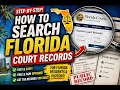 How to search Florida court records