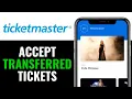 How to Accept Transferred Tickets on Ticketmaster 2025 QUICK EASY