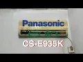 Lagu AC Panasonic Eolia Split Air Conditioner serial CS-E935K 1Pk
