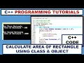 C Program to Calculate Area of Rectangle using Objects and Classes xRay Pixy