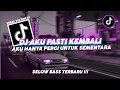 Download Lagu DJ AKU PASTI KEMBALI || AKU HANYA PERGI UNTUK SEMENTARA SELOW BASS TERBARU 2023