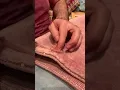 Lagu 手織りカーペットの修復 – 職人技による見事な復元 - Handwoven Carpet Repair – Expert Restoration in Action #山形段通修理