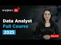 Data Analytics Full Course 2026 Data Analytics Tutorial Data Analyst Course Simplilearn