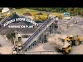 Inside Eureka Stone Quarry Warrington PA Heavy Construction Equipment in Action How it s made