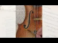 Watercolor Tutorial Violin on Vintage Dictionary Page Good for Beginners