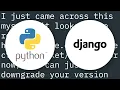 Django - No such table main auth