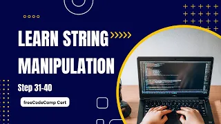 Learn String Manipulation Scientific Computing with Python freeCodeCamp Cert Steps 31-40