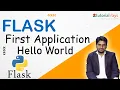 3 Python Flask First Application Flask Tutorial for beginners