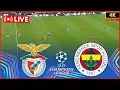 Download Lagu ⚽ LIVE : Benfica vs Fenerbahçe | UEFA Champions League 2025 | Live Match Streaming eFOOTBALL