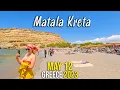 Download Lagu Matala Crete, Walking tour in 4k, Kreta, Greece 2023