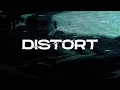 Distort Effect Text Animation using Blotter js Rolling Distort Material
