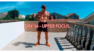 DAY 34 25 MIN FAT BURNER WORKOUT UPPER FOCUS 