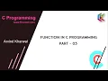 Function in C Programming Part 03