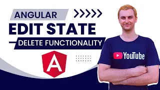Angular Edit State and Delete Functionality CRUD