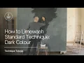 Bauwerk Colour How to Limewash Inside Standard Technique Colour Juniper