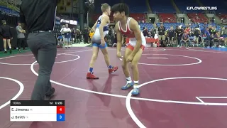 113 Lbs Cons 32 1 Eamonn Jimenez Texas Vs Jakob Smith Texas