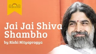 jai jai shiva shambo rishi nitya pragya art of living shiva bhajan