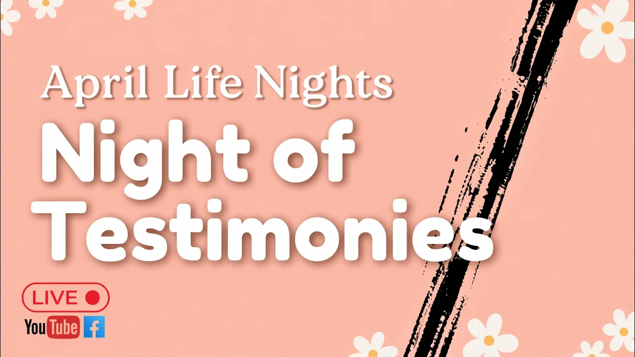 Night Of Testimonies //  April 23, 2026
