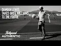 Damian Lewis takes Greg Williams to the footie