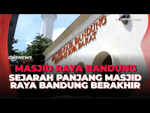 Sejarah Berakhir, Gubernur Dedi Mulyadi Cabut Status Masjid Raya Bandung