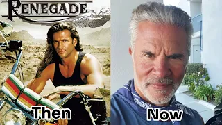 Renegade 1992 TV Series Cast Then and Now Lorenzo Lamas Kathleen Kinmont Branscombe Richmond