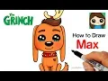 How to Draw Max from The Grinch Easy