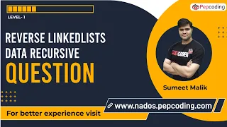 Reverse a Linked List - Data Recursive Question