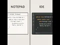 Java Concept Addition of two numbers using notepad and IDE