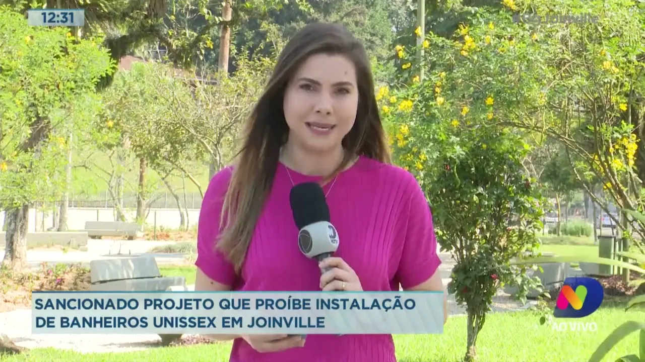 Sancionado projeto que proíbe instalação de banheiros unissex em Joinville