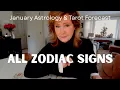 ALL ZODIAC SIGNS January Astrology Tarot Forecast