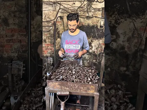 Steel Rod to Finished Bolt - Full Manufacturing Process