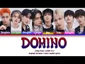 Lagu (CORRECT) Stray Kids (스트레이 키즈) 'DOMINO (English Version)' Lyrics (Color Coded Lyrics) 가사
