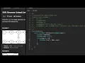 Reverse linked list without extra space Without recursion Blind 75 leetcode problems