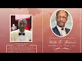 Celebrating the Life of Willie E Johnson
