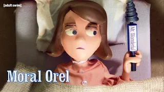 Shapey and Block Get Kid-Swapped Moral Orel adult swim