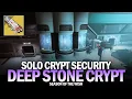 Solo Crypt Security - Deep Stone Crypt Raid Skimmer Edition Destiny 2