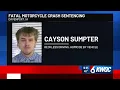 Man sentenced for fatal motorcycle crash