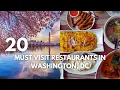 20 Must-Visit Restaurants In Washington D C The Ultimate Travel Guide