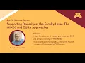 EpiCH Seminar In-service - Supporting Diversity at the Faculty Level The MINDS and CURA Approaches