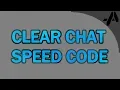 Minecraft - Clear Chat Command Speed Code