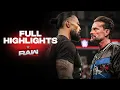 Full Raw highlights April 13 2026