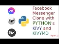 Clone Facebook messenger with python s kivy kivymd and akivymd part 2 frontend