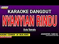Download Lagu NYANYIAN RINDU KARAOKE DANGDUT - EVIE TAMALA