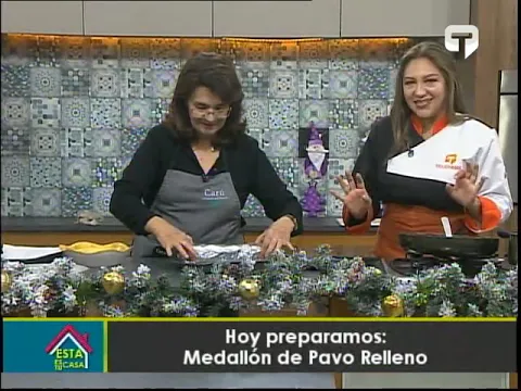 Hoy preparamos Medallón de Pavo Relleno