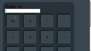 BUILD A SIMPLE CALCULATOR APP WITH HTML CSS AND JAVASCRIPT