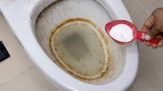 Remove ANY stain from your toilet without harsh chemicals in 10 minutes