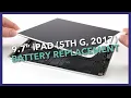 Fifth Generation iPad Battery Replacement Step by step