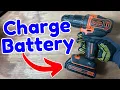 How to Charge a Black and Decker Drill Battery Correctly Step-by-Step Guide