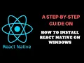 A Step by Step Guide to Install React Native on Windows 10