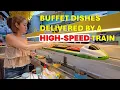 Download Lagu Unique Chinese Buffet With Dishes Served By The Belt